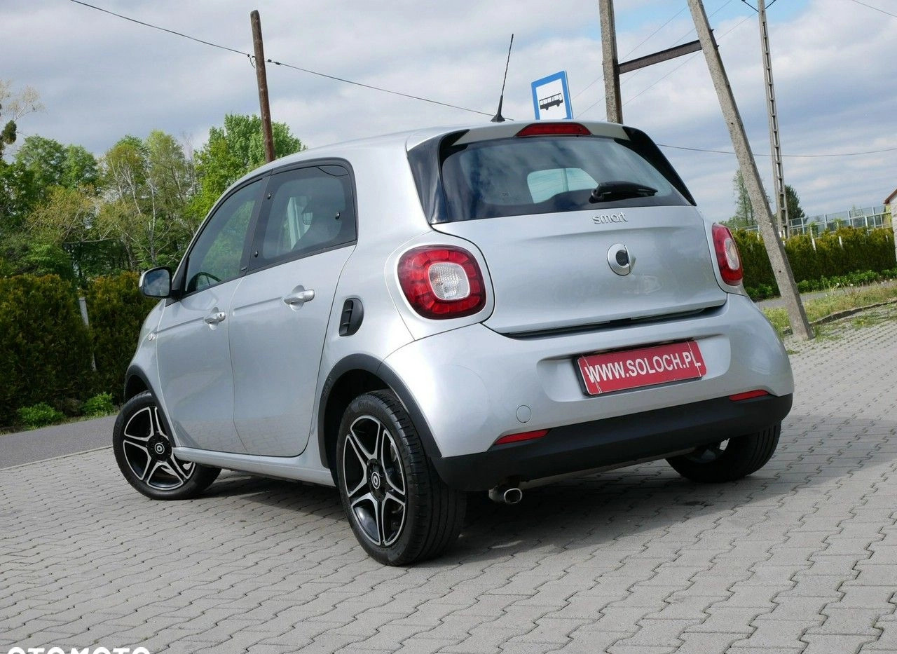 Smart Forfour cena 39800 przebieg: 38000, rok produkcji 2018 z Krzywiń małe 596